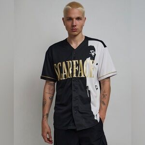 NWT Scarface x Reason Baseball Jersey